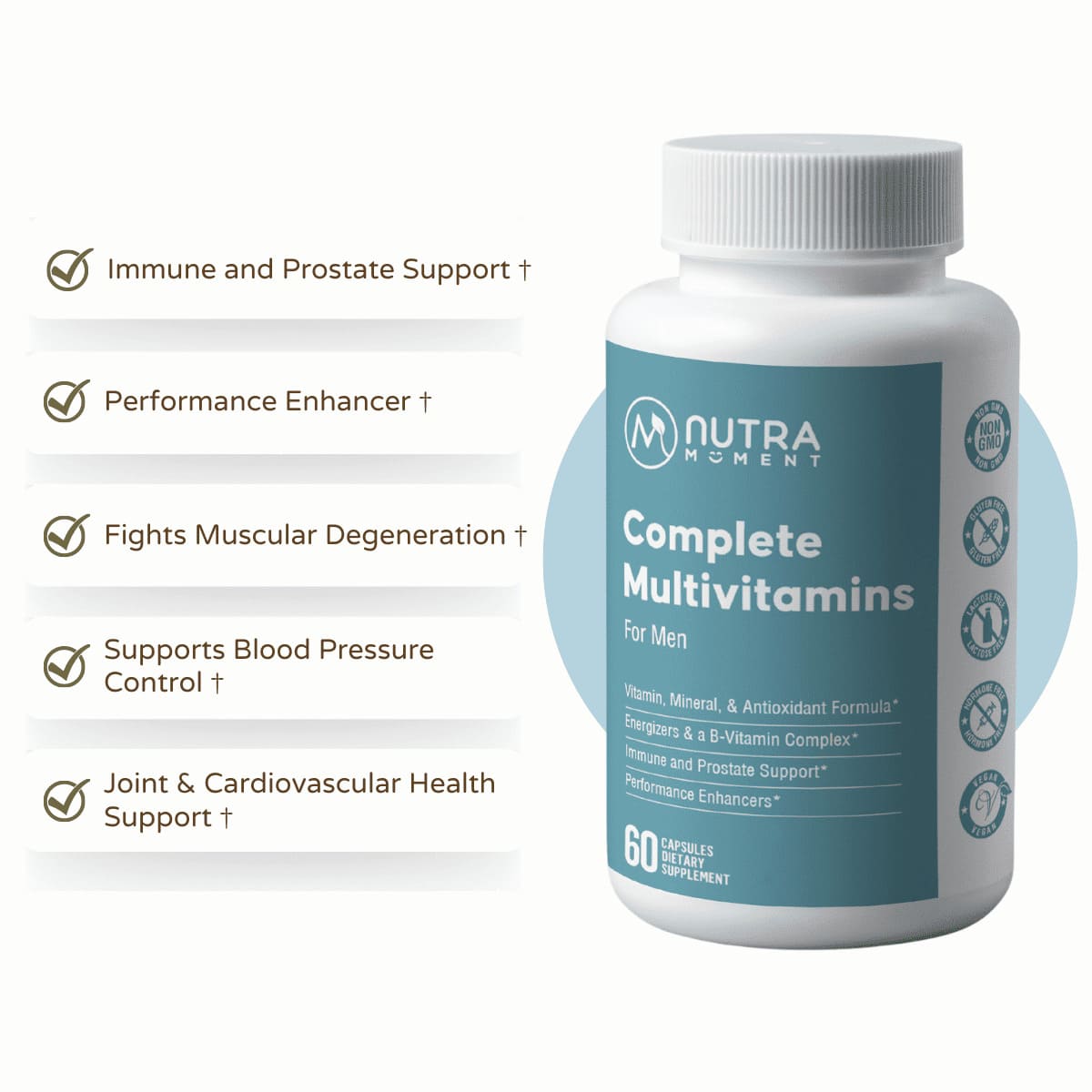 Nutra Moment | Complete Multivitamin for Men | Product Highlights & Benefits