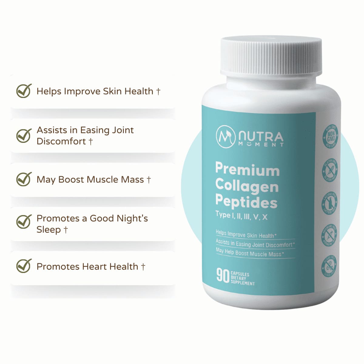 Nutra Moment | Premium Collagen Peptides | Product Highlights & Benefits