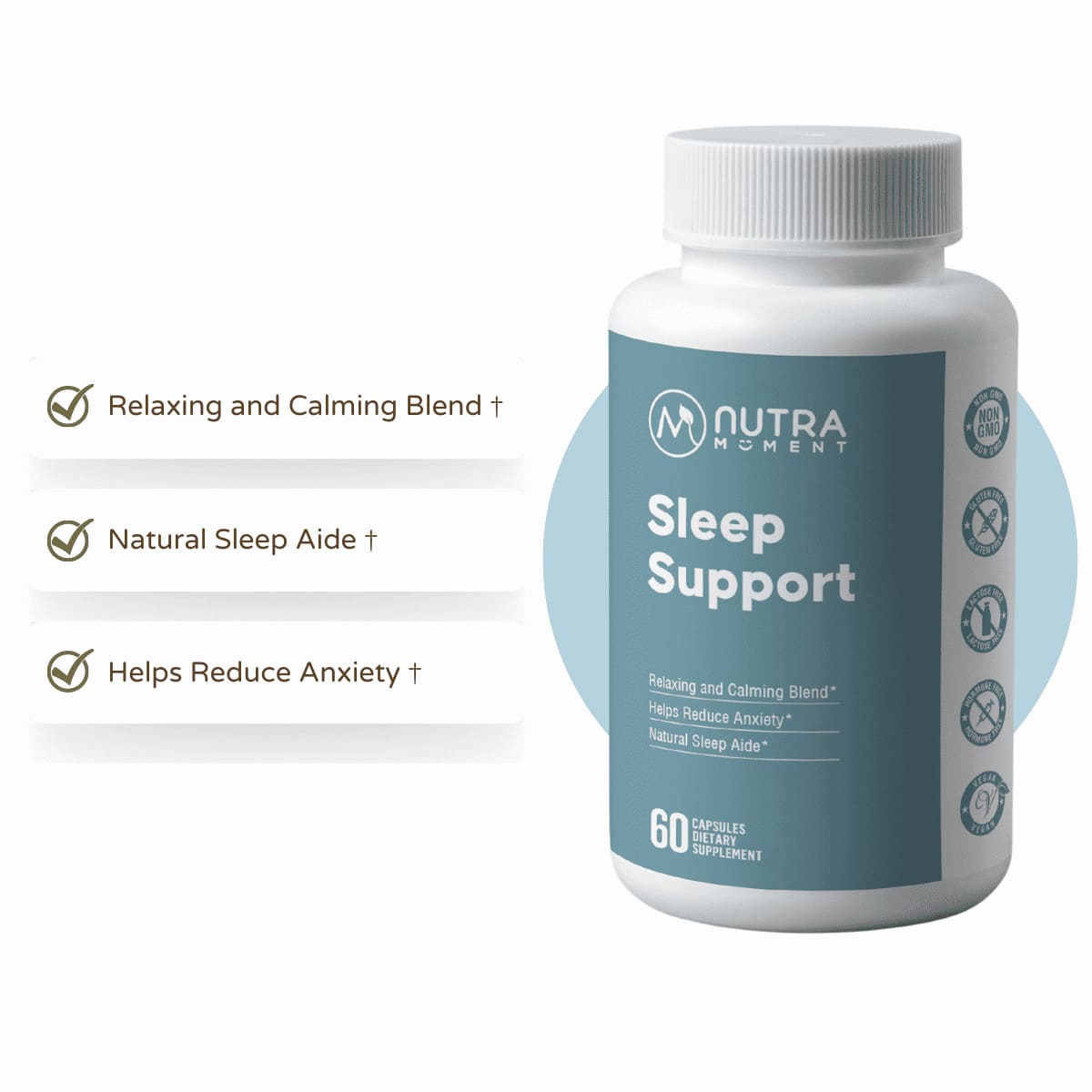 Nutra Moment | Sleep Support | Product Highlights & Benefits