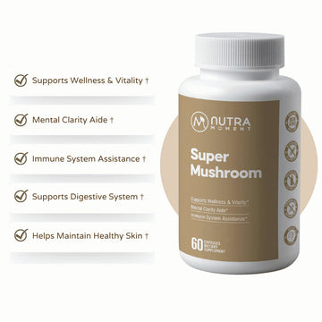 Nutra Moment | Super Mushroom | Product Highlights & Benefits